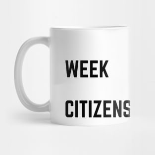 National citizenship week canada canadian Mug